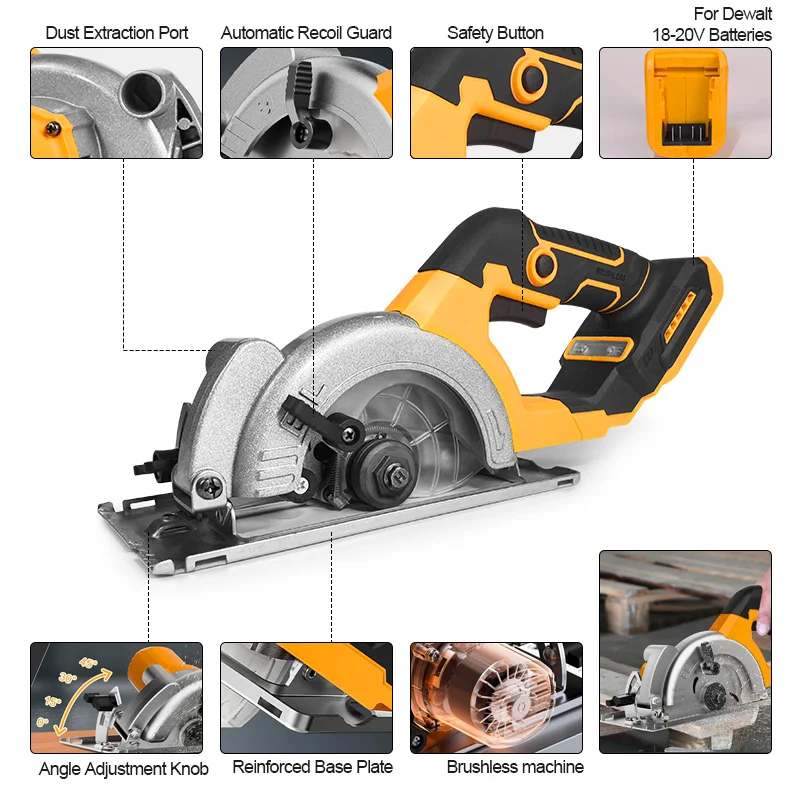 Gergaji Sirkular Elektrik Tanp - Power Tools Electrical ulasan dan harga