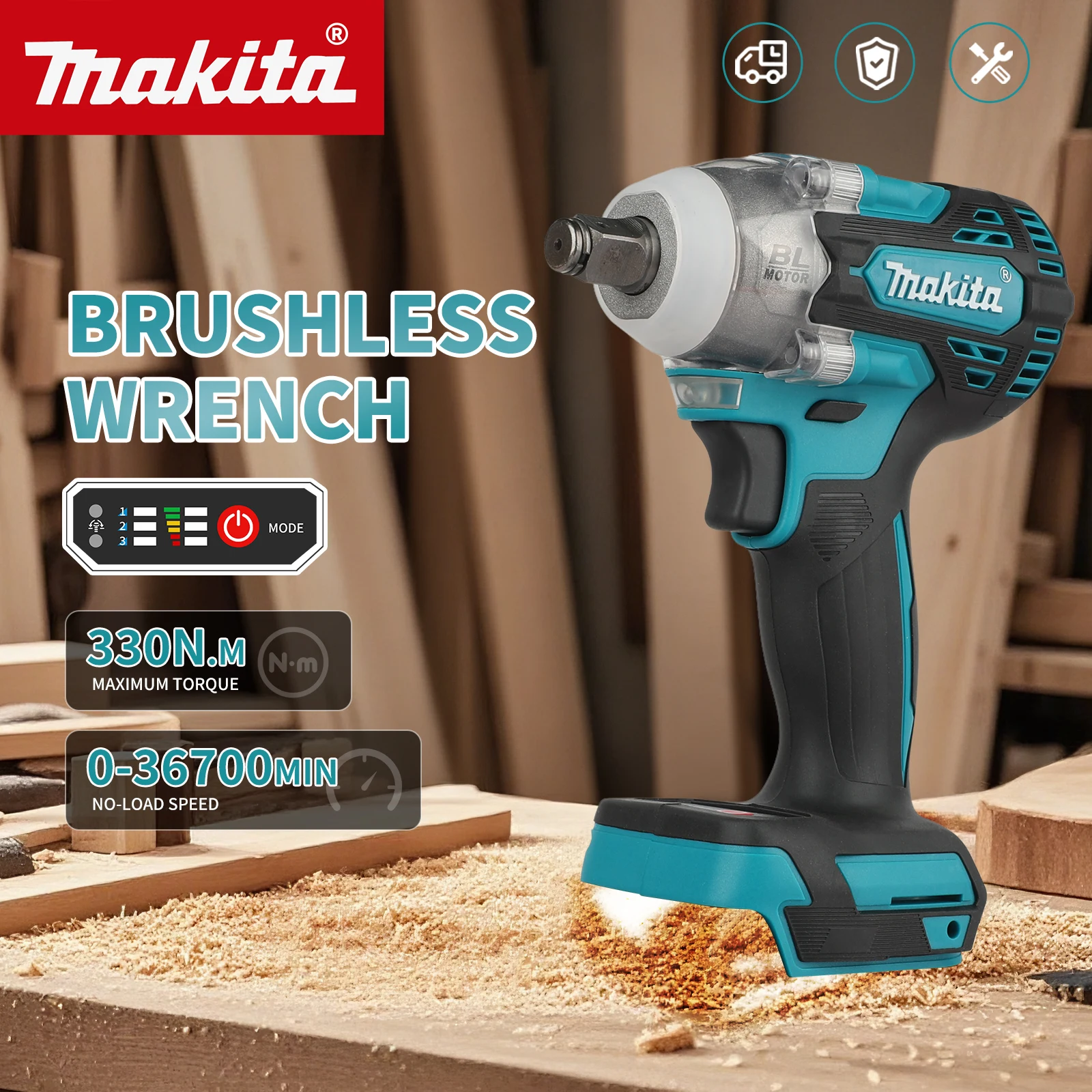 Kunci Pas Elektrik Nirkabel Ma - Makita Drill Dtw300 ulasan dan harga